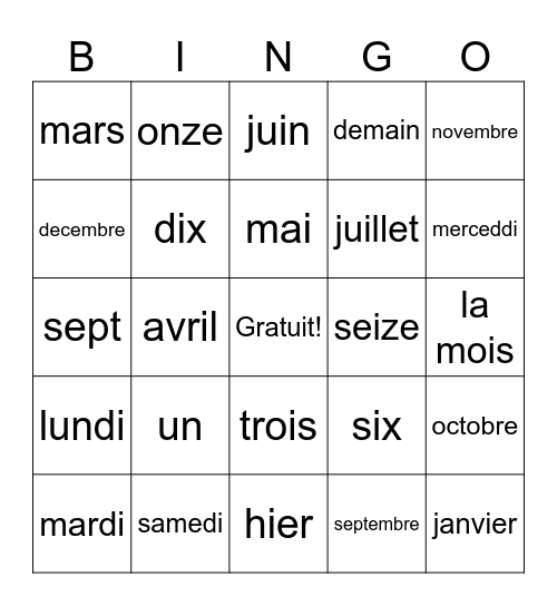 Jordyn Sylvester Bingo Card