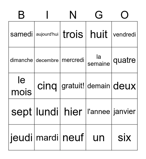 derek duarte Bingo Card