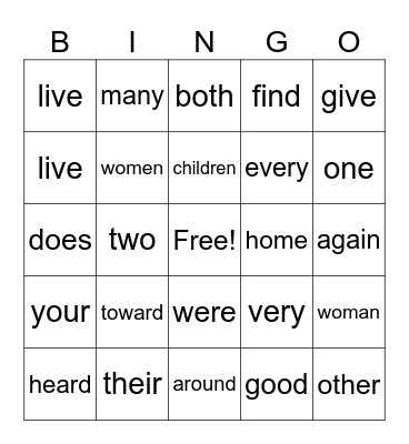 SIPPS 51-55 Bingo Card