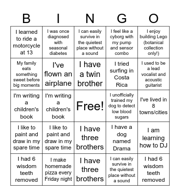 DAC Fellowship @ NIDA Bingo 2025 Bingo Card