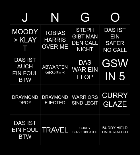 Jaybingo Card