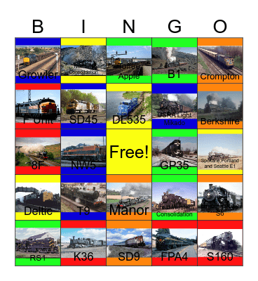 Day Out With Thomas proposal locations would happen in the future Bingo Card