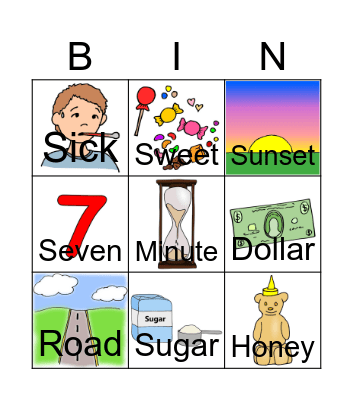Make it Sweet- Old Dominion Bingo Card