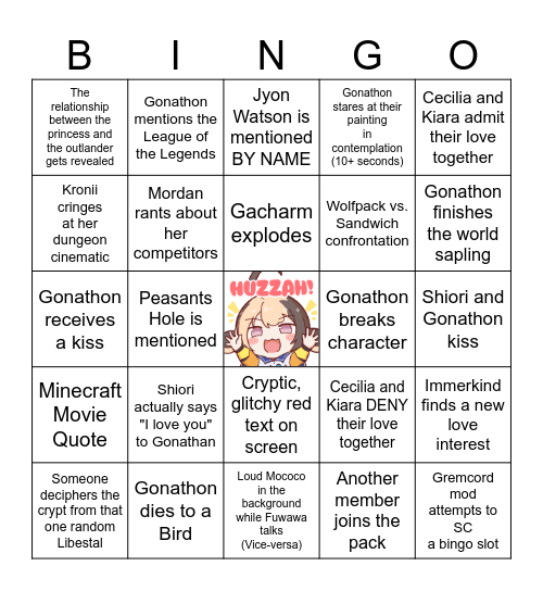 Enreco Day 4 Bingo Card