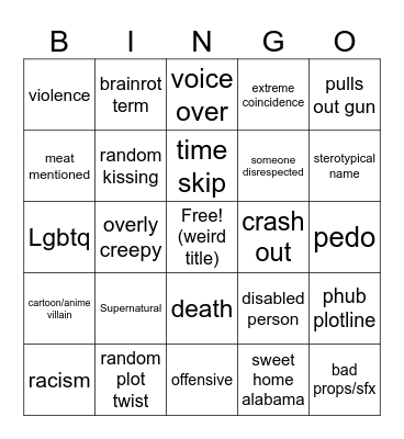 Tomorrow teachings Bingo Card