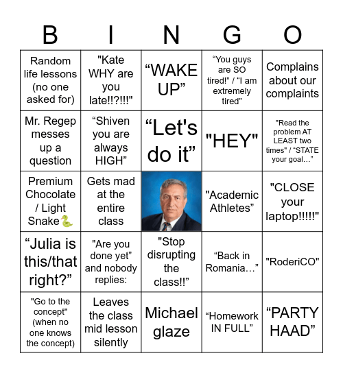 AP CALC PER A Bingo Card
