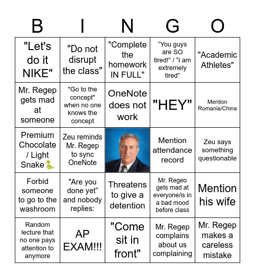 AP CALC PER A Bingo Card