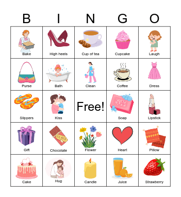 Mother's Day Bingo Card