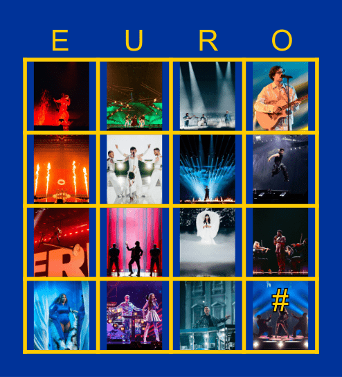 EUROBINGO 2025 Bingo Card