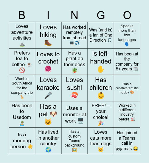 Brandies Bingo 🪩 Bingo Card