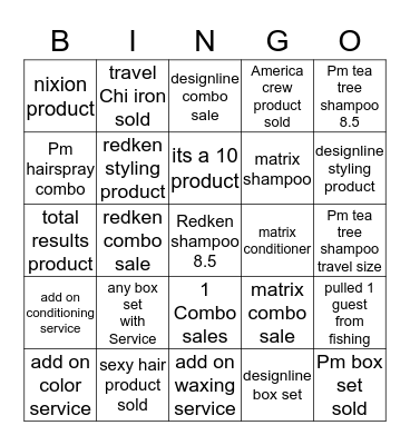 Saturday Bingo   November 2016 Bingo Card