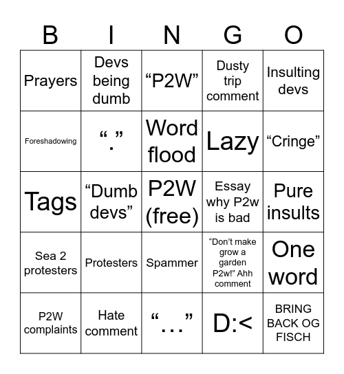 Do big studio wall bingo Card