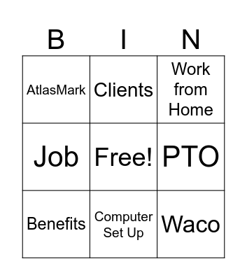 That Wasn't on My BINGO Card! Bingo Card