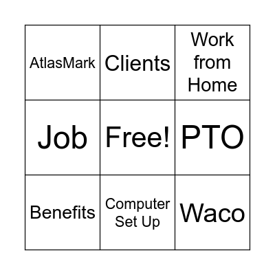 That Wasn't on My BINGO Card! Bingo Card