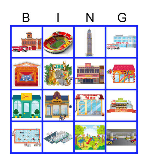 CITY Bingo Card