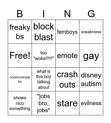 logan bingo Card