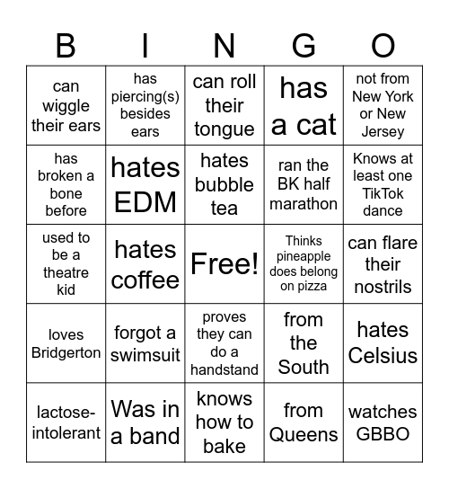 Residency Retreat Bingo 2 Bingo Card