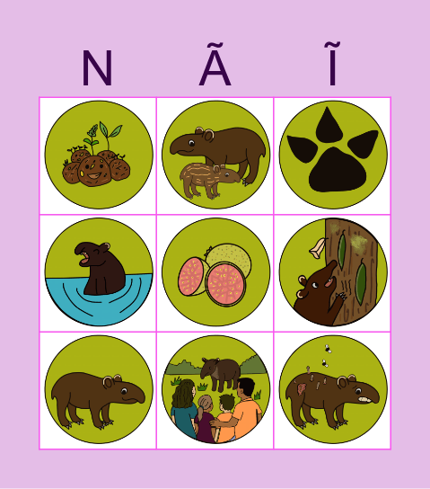 BINGO DANTÁSTICO Bingo Card