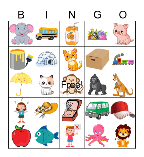 Generator Bingo Card