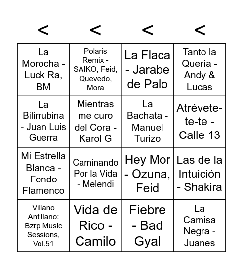 MÒNICA +30!!! Bingo Card