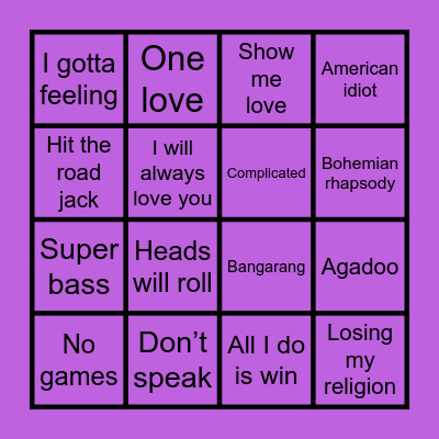 Banging Bangers 3 (Round 1) Bingo Card