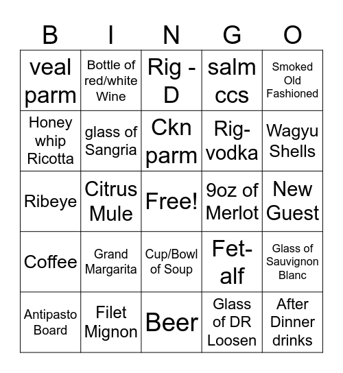 08/05/2025 Lunch Bingo Card