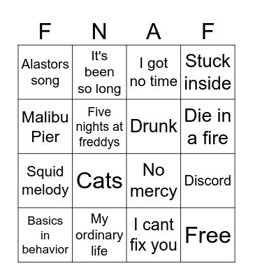TLT BINGO Card