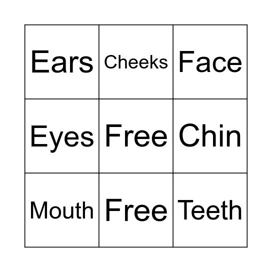 E F G H I J K L Words Bingo Card e-f-g-h-i-j-k-l-words-bingo-card