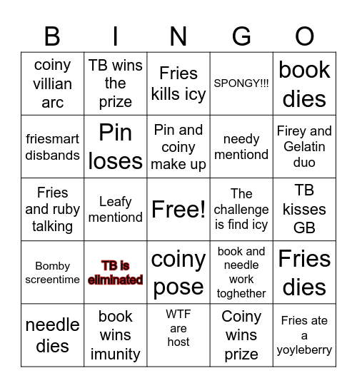 Bfida 19 Bing0 Bingo Card
