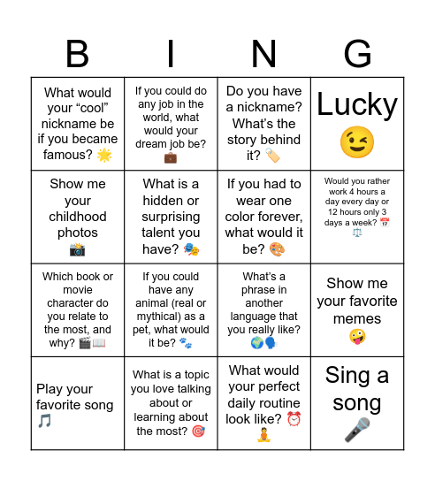 🗣️ Speak-Up Bingo Card