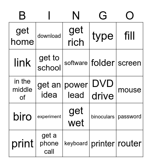 EiM 11e Unit 5 Bingo Card