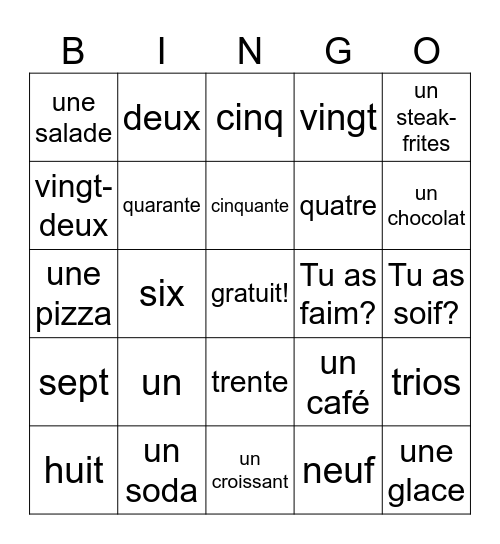 Robert Romagno Bingo Card