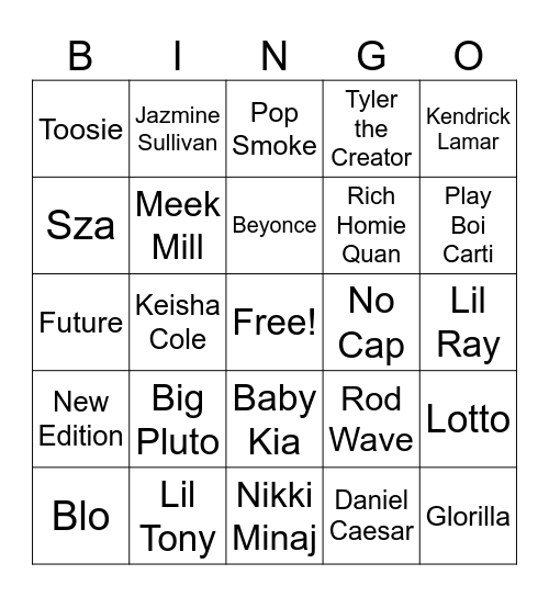 ASTRO VIBES Bingo Card