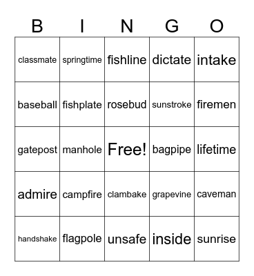 Wilson 4.2 Bingo Card