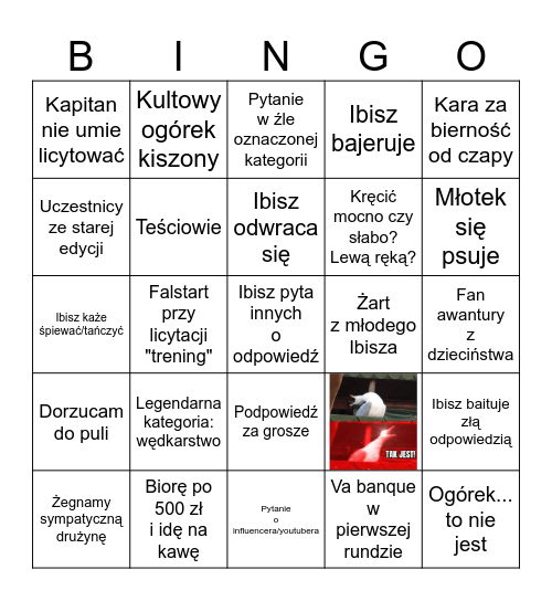 awanti Bingo Card