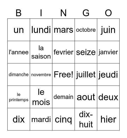 Jaylen Mayes Bingo Card