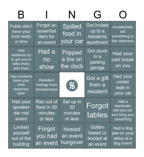 SocialHub Bingo Card