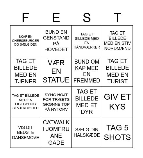 MILLES POLTER BINGO Card