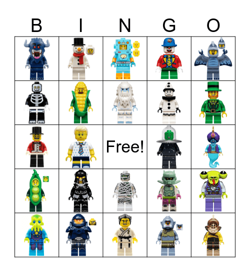 BAM NOVI BINGO Card