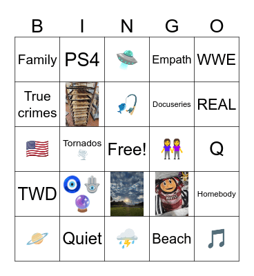 Bin Go Bingo Card