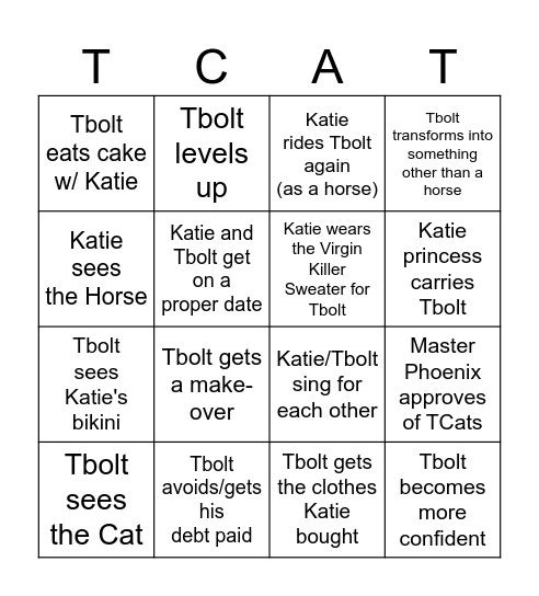The Thundercats Bingo Card Bingo Card