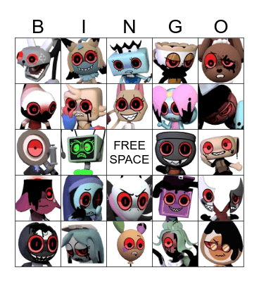 Twisted Bingo (Easter) Bingo Card