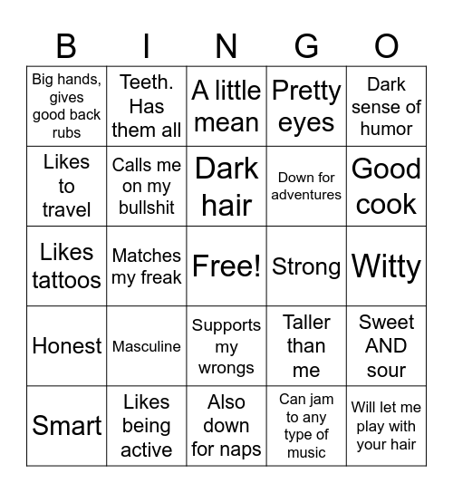 Are you CORAL’s type? Bingo Card