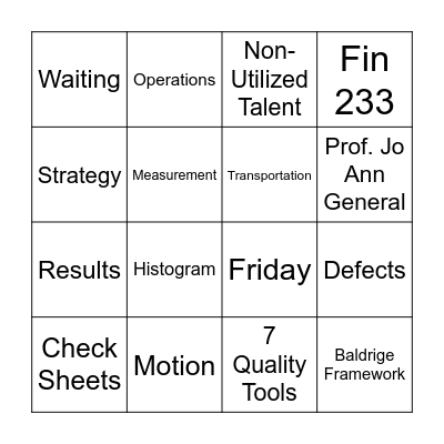 Icebreaker Bingo Card