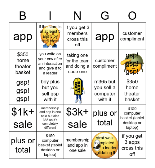 583 Bingo Card