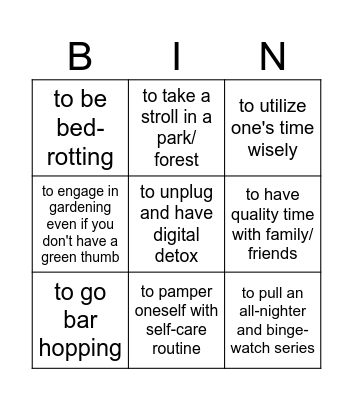 May holidays Bingo Card