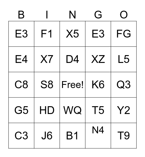 MINI CONVERSATIONS Bingo Card