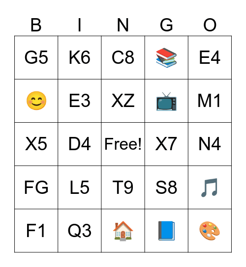 MINI CONVERSATIONS Bingo Card