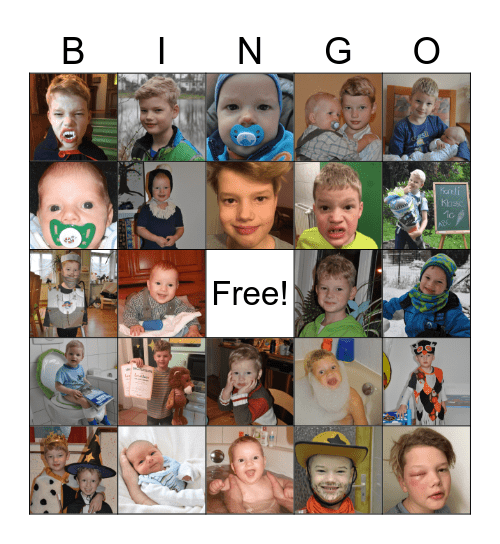 Konsti´s Bingo Card