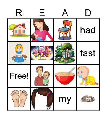 Superpigs Bingo Card